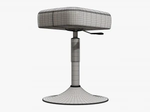 Piano stool 01 3D Model