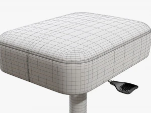Piano stool 01 3D Model