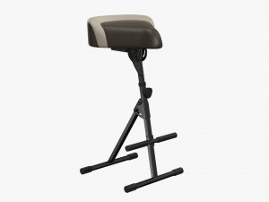 Piano stool 02 3D Model