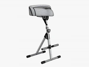 Piano stool 02 3D Model