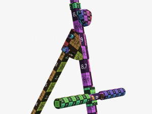 Piano stool 02 Modelo 3D