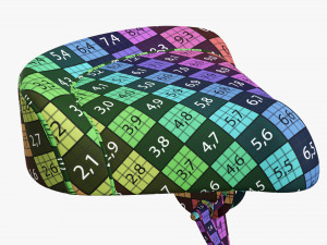 Piano stool 02 Modelo 3D