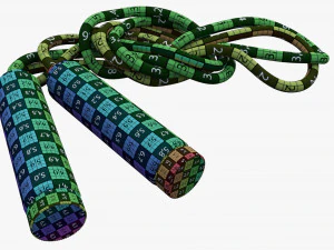 saltar la cuerda Modelo 3D