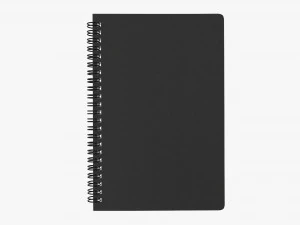 Spiral Sketchbook 01 3D Model