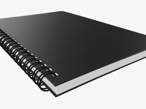 Spiral Sketchbook 01 3D 模型