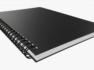 Spiral Sketchbook 01 3D Model
