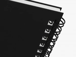 Spiral Sketchbook 01 3D Model