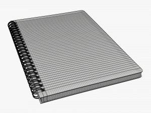 Spiral Sketchbook 01 3D 模型
