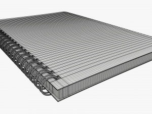 Spiral Sketchbook 01 3D 模型