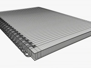 Spiral Sketchbook 01 3D Model