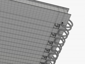 Spiral Sketchbook 01 3D 模型