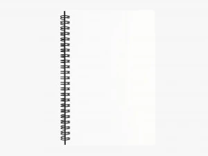 Spiral Sketchbook 02 3D Model