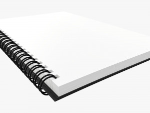 Spiral Sketchbook 02 Model 3D