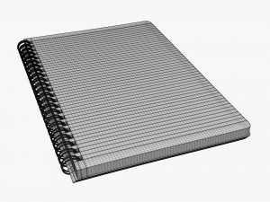Spiral Sketchbook 02 Model 3D