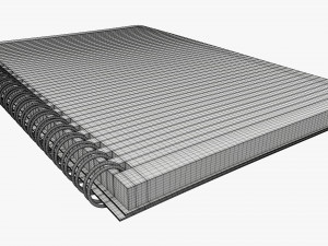 Spiral Sketchbook 02 Model 3D