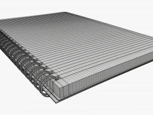 Spiral Sketchbook 02 3D Model