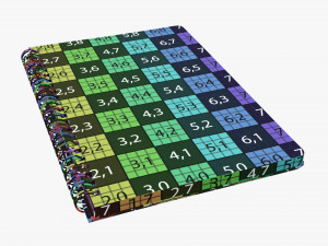 Spiral Sketchbook 02 Model 3D
