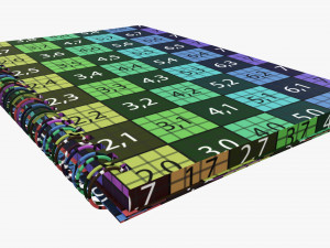 Spiral Sketchbook 02 Model 3D