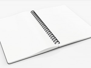 Spiral Sketchbook 03 Modello 3D