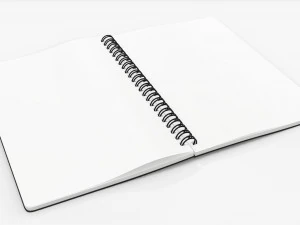 Spiral Sketchbook 03 3D Model