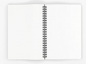 Spiral Sketchbook 03 Modello 3D