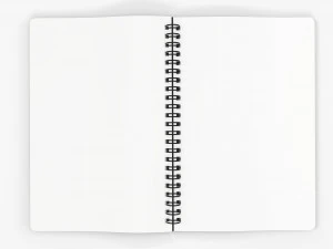 Spiral Sketchbook 03 3D Model