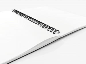 Spiral Sketchbook 03 Modello 3D