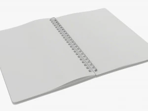 Spiral Sketchbook 03 3D Model