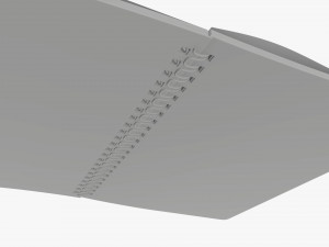 Spiral Sketchbook 03 Modello 3D