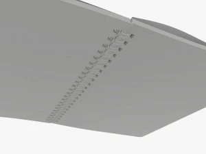 Spiral Sketchbook 03 3D Model