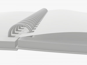 Spiral Sketchbook 03 Modello 3D
