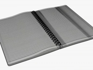Spiral Sketchbook 03 3D Model