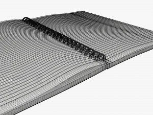 Spiral Sketchbook 03 Modello 3D