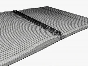 Spiral Sketchbook 03 3D Model