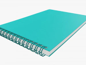 Spiral Sketchbook 04 3D Model