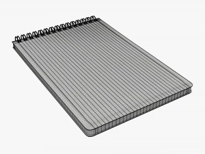 Spiral Sketchbook 04 3D Model