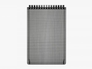 Spiral Sketchbook 04 3D Model
