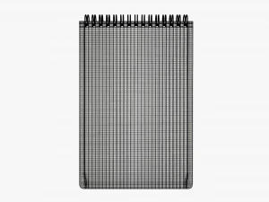 Spiral Sketchbook 04 3D Model