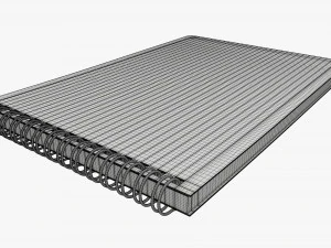 Spiral Sketchbook 04 3D Model