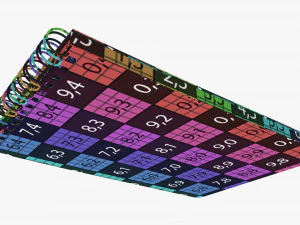 Spiral Sketchbook 04 3D Model