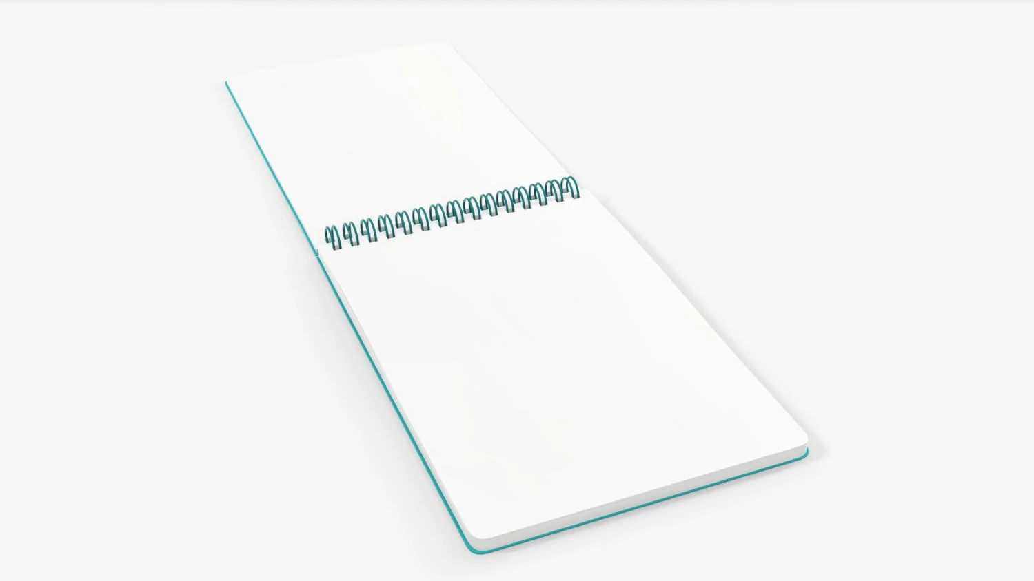 Cuaderno de bocetos en espiral 05 Modelo 3D .c4d .max .obj .3ds .fbx .stl .blend 