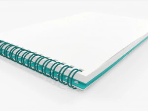 Spiral Sketchbook 06 3D Model