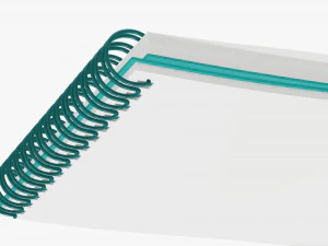 Spiral Sketchbook 06 3D Model