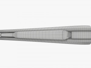Straight razor vintage closed Modelo 3D