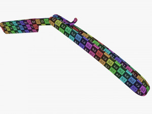 Straight razor vintage open Modelo 3D