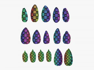Sunflower seeds 01 3D Model
