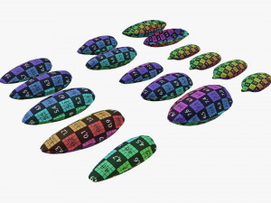 Sunflower seeds 01 3D 模型