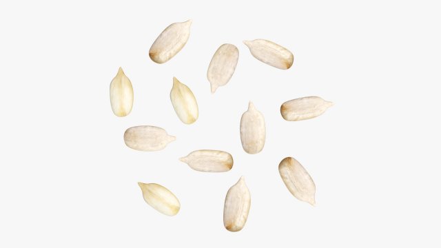 Sunflower seeds 02 Modelo 3D .c4d .max .obj .3ds .fbx .stl .blend 