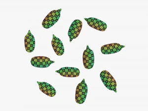 Semillas de girasol 02 Modelo 3D