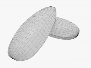Sunflower seeds 04 3D Model